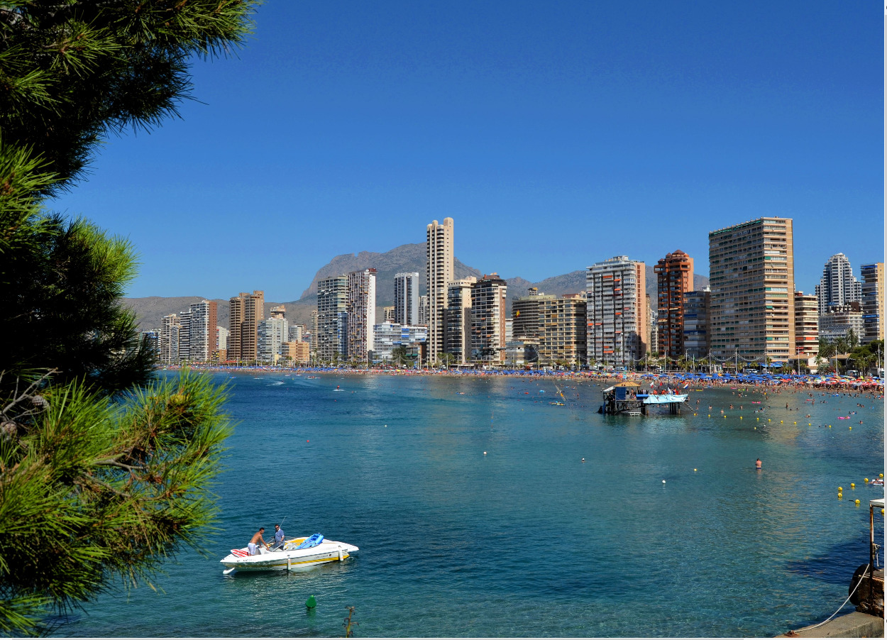 Hotel Lido Benidorm Bagian luar foto
